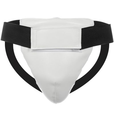 POPETPOP Breathable Kids Groin Protector Guard for Martial Arts Training Wear-Resistant Crotch Guard for Taekwondo Kickboxing and Sparring Safety