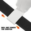 POPETPOP Breathable Kids Groin Protector Guard for Martial Arts Training Wear-Resistant Crotch Guard for Taekwondo Kickboxing and Sparring Safety view 2