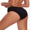 Aokivvy Bikini Bottoms for Women, Black Bathing Suit Bottoms,Low Waisted Full Coverage Swimsuit Bottoms Swim Briefs(Black,L) view 4
