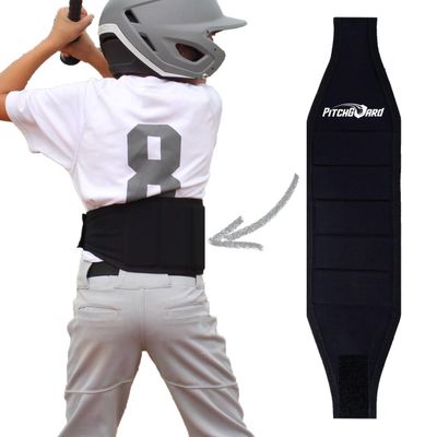 PitchGuard Kidney Guard - Impact Protection for Active Youth & Adults