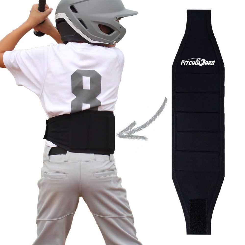 PitchGuard Kidney Guard - Impact Protection for Active Youth & Adults
