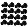INOOMP 16pcs Foosball End Caps Durable Rod Covers for Safe Play Easy Installation Replacement for Foosball Table Accessories