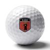 Vafogehu Golf Balls,Flag of Glarus Patterns Golf Balls, Novelty Golf Gift for Men, Women 1 Piece view 1