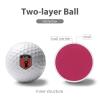 Vafogehu Golf Balls,Flag of Glarus Patterns Golf Balls, Novelty Golf Gift for Men, Women 1 Piece view 3