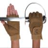 Cousin's Concert Attire Color Guard Gloves for Flag and Pole, Comfort & Grip, Durable Colorguard Gloves (Small, Coffee) view 2