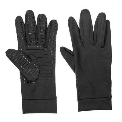 FRCOLOR 1pair Non- Compression Gloves for Sports Full Finger Elastic Gloves for Women Suitable for Driving Gaming Cycling and Workouts