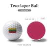 Vafogehu Golf Balls,Lithuania Flag Patterns Golf Balls, Novelty Golf Gift for Men, Women 1 Piece view 3
