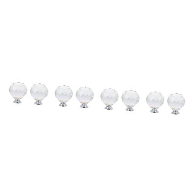 Drawer Handles and knobs, Dresser 8 Pcs Cabinet Crystal in Closet Dresser Dresser Vanity Knobs for Dresser s Dresser Crystal Knob Crystal K9