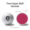 Vafogehu Golf Balls,Flag of Canton of Graubunden Patterns Golf Balls, Novelty Golf Gift for Men, Women 1 Piece view 3