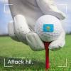 Vafogehu Golf Balls,Kazakhstan Flag Patterns Golf Balls, Novelty Golf Gift for Men, Women 1 Piece view 4