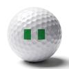 Vafogehu Golf Balls,Nigeria Flag Patterns Golf Balls, Novelty Golf Gift for Men, Women 1 Piece view 1