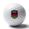 Vafogehu Golf Balls,Flag of Malawi Patterns Golf Balls, Novelty Golf Gift for Men, Women 1 Piece view 1