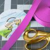 Country Brook Design - Nylon Webbing 1 Inch Straps for Bags, Furniture Straps, Molle Straps, Nylon Strap, Bag Straps, Lashing Straps, Purse Making Supplies (Bright Purple, 50 Yards) view 3