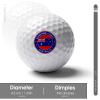 Vafogehu Golf Balls,Australia New Zealand Flag Patterns Golf Balls, Novelty Golf Gift for Men, Women 1 Piece view 2