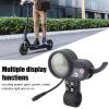 Electric Scooter LCD Display Panel 36 to 60V ABS Blue Screen Control Panel with 6 Pin Connector view 4