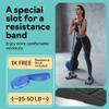Squat Wedge Block Set of 3/5 - 960 LBS Capacity - Slant Board for Calf Stretching with 5 Stackable Angles - Calf Stretcher Slant Board - Workout Equipment - EPP Material for Exercise Equipment & Physical Therapy view 4