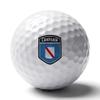 Vafogehu Golf Balls,Campania Italy Flag Patterns Golf Balls, Novelty Golf Gift for Men, Women 1 Piece view 1