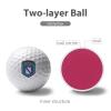 Vafogehu Golf Balls,Campania Italy Flag Patterns Golf Balls, Novelty Golf Gift for Men, Women 1 Piece view 3