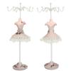 Heayzoki Jewelry Display Stand, Fashion Jewelry Stand Holder, Elegant Lady Earring Display Rack, Mannequin Necklace Display Rack for Women & Girls view 1