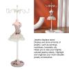 Heayzoki Jewelry Display Stand, Fashion Jewelry Stand Holder, Elegant Lady Earring Display Rack, Mannequin Necklace Display Rack for Women & Girls view 2