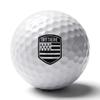 Vafogehu Golf Balls,Bretagne France Flag Patterns Golf Balls, Novelty Golf Gift for Men, Women 1 Piece view 1