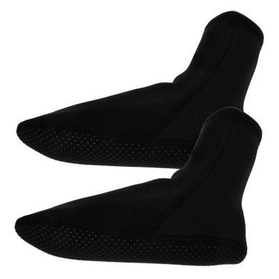 Mipcase 1pair Unisex Neoprene Diving Socks for Water Sports Comfortable Non-Skid Swimming Socks for Surfing Scuba Diving and Swimming Activities