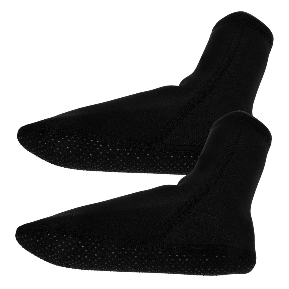Mipcase 1pair Unisex Neoprene Diving Socks for Water Sports Comfortable Non-Skid Swimming Socks for Surfing Scuba Diving and Swimming Activities