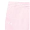 Under Armour Girls Rival Fleece Joggers, (647) Prime Pink / / White, Large view 2