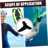Kisangel 1pair Nonskid Swim Socks for Men and Women Warm Diving Socks for Water Sports for Surfing and Beach Activities Comfortable and Elastic Design view 3