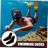Kisangel 1pair Nonskid Swim Socks for Men and Women Warm Diving Socks for Water Sports for Surfing and Beach Activities Comfortable and Elastic Design view 4