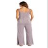 R&M Richards Women's 3-Piece Glitter Pant Suit W/Tank Top & Sheer Jacket | Elegant Evening Cocktail Party Attire view 4