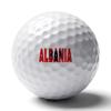 Vafogehu Golf Balls,Flag of Albania Patterns Golf Balls, Novelty Golf Gift for Men, Women 1 Piece view 1