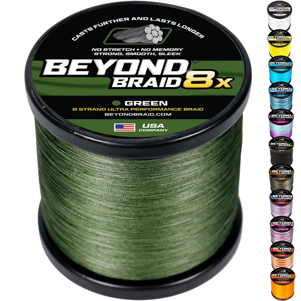 Beyond Braid Green 8X 150 Yards 15LB