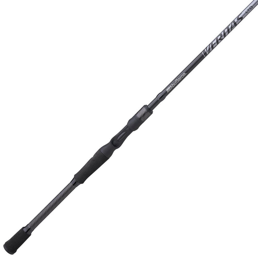 Abu Garcia 7'3" Veritas LTD Casting Fishing Rod, 1 Piece Rod, 12-20 lb Line Rating, Medium Heavy Rod Power, Fast Action, 1/4-1 oz Lure Rating