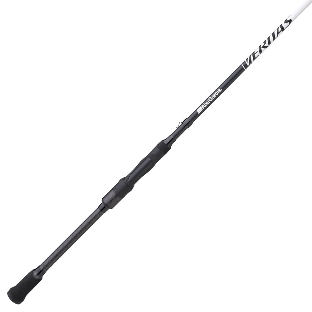Abu Garcia 7'1" Veritas Spinning BFS Fishing Rod, 1 Piece Rod, 6-12 lb Line Rating, Medium Rod Power, Fast Action, 1/4-3/4 oz Lure Rating