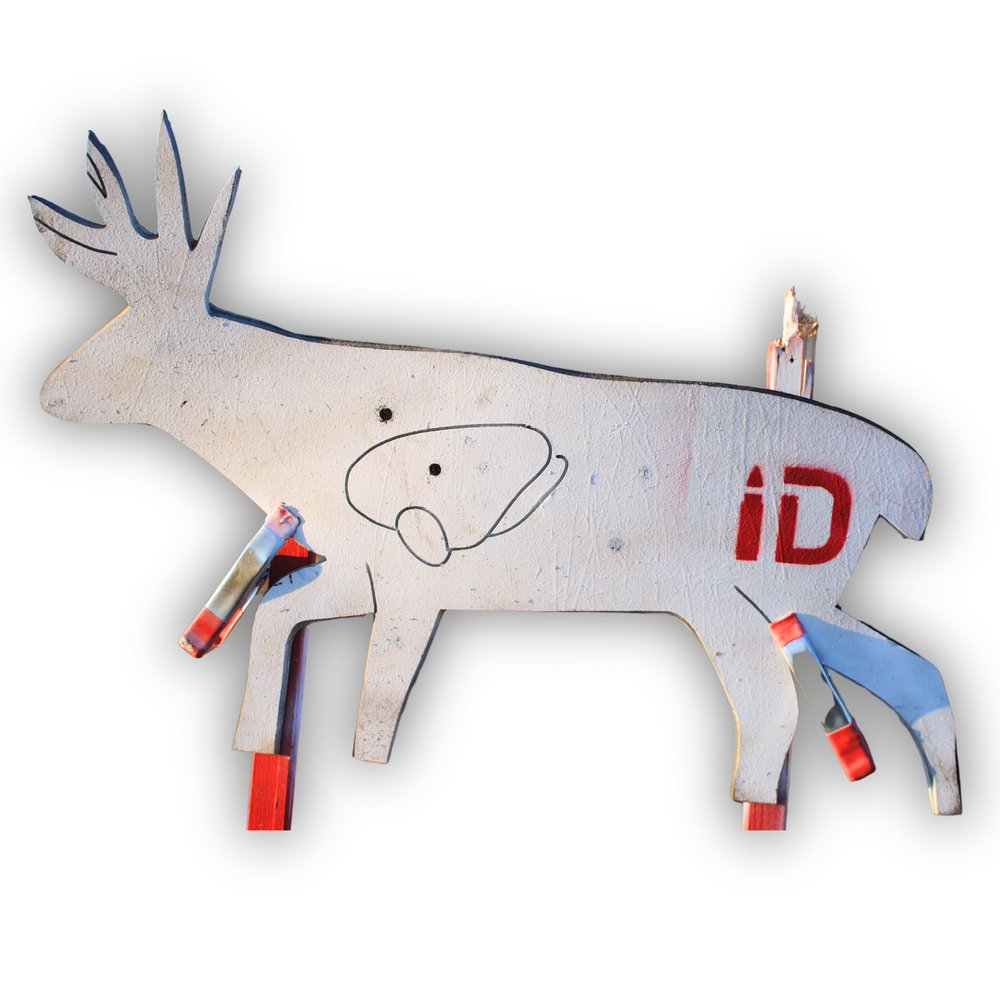 Deer Silhouette Infinity Target | Self-Healing Hunting Target | Realistic Practice Design | Long-Lasting Durability | Universal Mounting | High-Impact Resistant