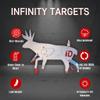 Deer Silhouette Infinity Target | Self-Healing Hunting Target | Realistic Practice Design | Long-Lasting Durability | Universal Mounting | High-Impact Resistant view 2