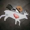 Deer Silhouette Infinity Target | Self-Healing Hunting Target | Realistic Practice Design | Long-Lasting Durability | Universal Mounting | High-Impact Resistant view 3