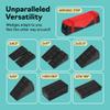 Squat Wedge Block Set of 3/5 - 960 LBS Capacity - Slant Board for Calf Stretching with 5 Stackable Angles - Calf Stretcher Slant Board - Workout Equipment - EPP Material for Exercise Equipment & Physical Therapy view 3