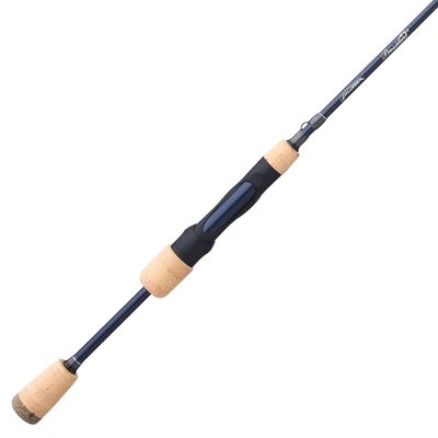 Pflueger 6'6" President XT Spinning Rod, Medium Light Power, 2-Piece Graphite Rod, Light and Sensitive Fishing Rod Ideal for Bass, Walleye, Panfish, Trout and Steelhead