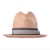 Bigalli Swing Paper Braid Sun Hats for Women Men Crushable Beach Hat Center Dent Shape, Grosgrain Ribbon Detail, UV Protection SPF 80 Certified | Beige Small view 3
