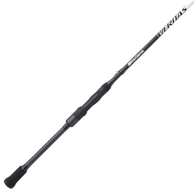 Abu Garcia 6'9" Veritas Spinning Fishing Rod, 1 Piece Rod, 6-10 lb Line Rating, Medium Light Rod Power, Fast Action, 1/8-1/2 oz Lure Rating