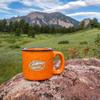 Rico Industries NCAA Florida Gators Orange Speckle 12oz Laser Engraved Campfire Mug view 2