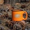 Rico Industries NCAA Florida Gators Orange Speckle 12oz Laser Engraved Campfire Mug view 3