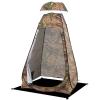 BRIAN & DANY Pop Up Shower Tent, Portable Privacy Camping Changing Tent, Camp Toilet Bathroom Pod with Rain Shelter & Windows, UPF 50+ & Waterproof, 47.2" x 47.2" x 74.8", Camouflage view 1