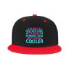 I'm an Ice Hockey Girl It's Like A Normal Girl But Much Cooler Baseball Cap for Men Women Snapback Hat Trucker Flat Bill Caps Sun Hats Red view 2