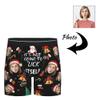 Custom Boxers with Face on Them Boxers for Men Gifts for Valentine's Day Birthday Personalized Boxer Funny Gifts,S-0.0101 view 2