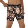 Boxers for Men Gifts for Christmas Birthday Custom Boxers with Face on Them Funny Personalized for Men Gifts M-0.012 view 4