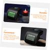 HANABASS Rechargeable Finger Counter Silent Digital Tally Clicker for Prayer and Counting Mini Handheld Device with Durable Display Portable for Sports Events and Daily Use view 2