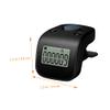 HANABASS Rechargeable Finger Counter Silent Digital Tally Clicker for Prayer and Counting Mini Handheld Device with Durable Display Portable for Sports Events and Daily Use view 3